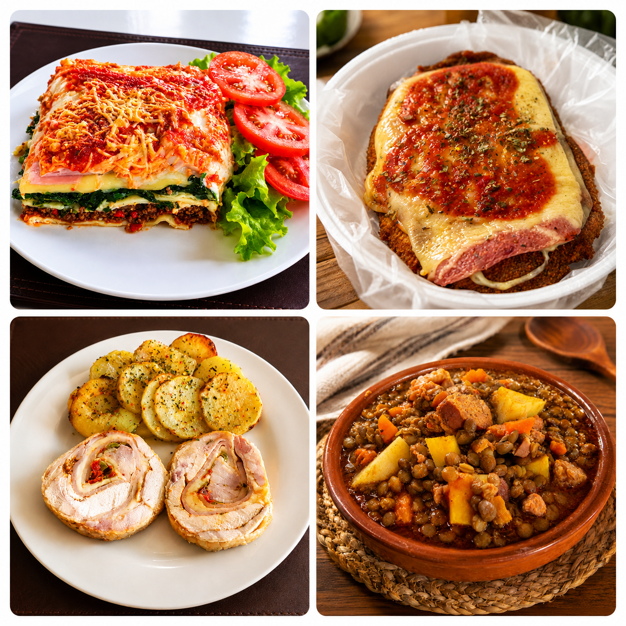 Selección de viandas caseras de Viandísima